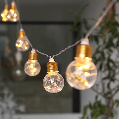 LED Fairy Bulb String Lights – Indoor/Outdoor Garland | Trendorio
