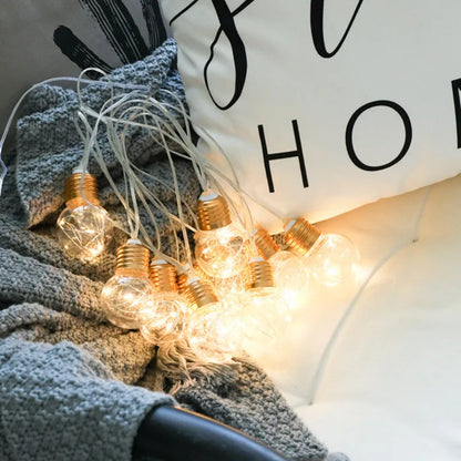 LED Fairy Bulb String Lights – Indoor/Outdoor Garland | Trendorio