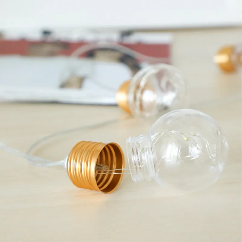 LED Fairy Bulb String Lights – Indoor/Outdoor Garland | Trendorio