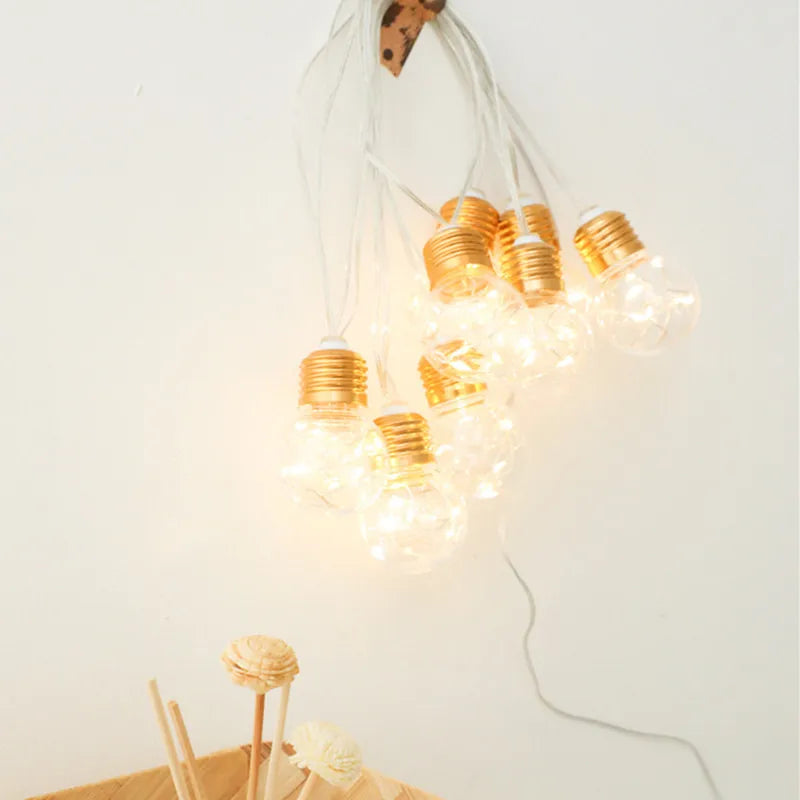 LED Fairy Bulb String Lights – Indoor/Outdoor Garland | Trendorio