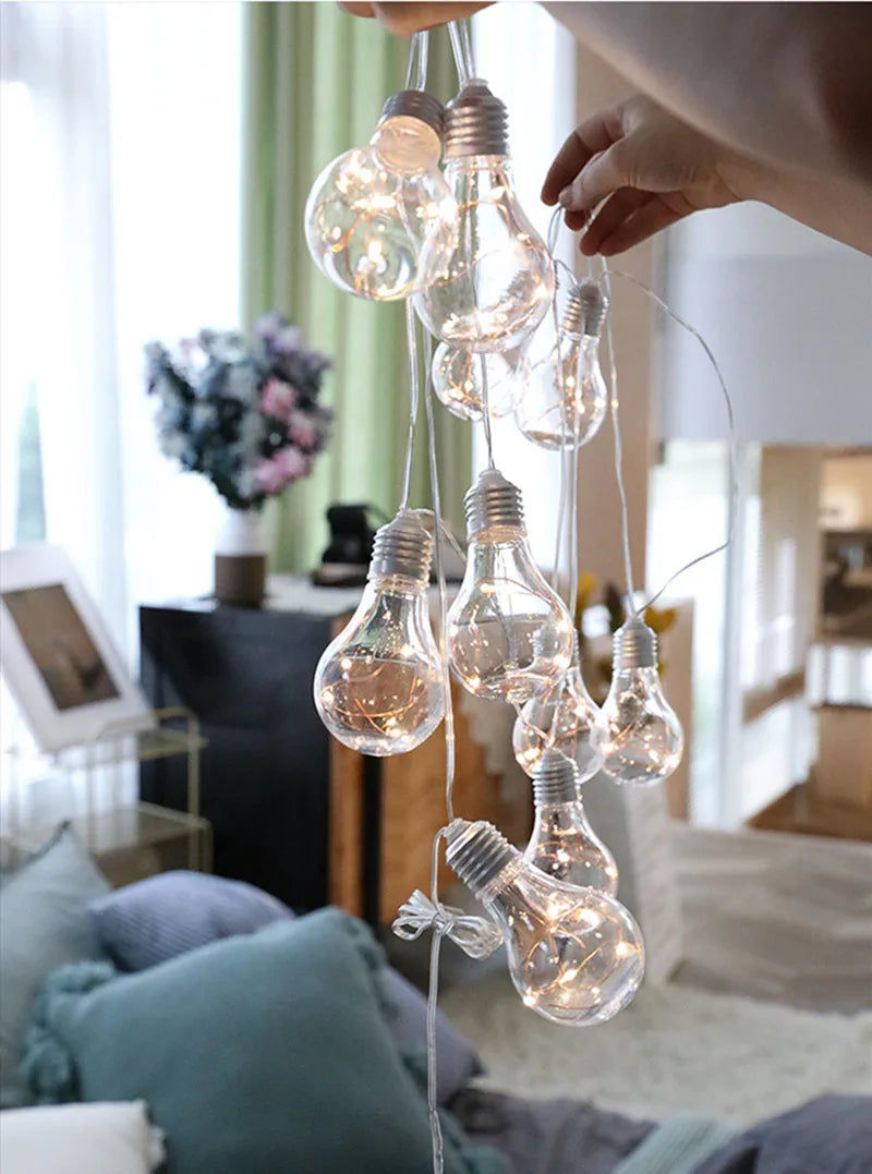 LED Fairy Bulb String Lights – Indoor/Outdoor Garland | Trendorio