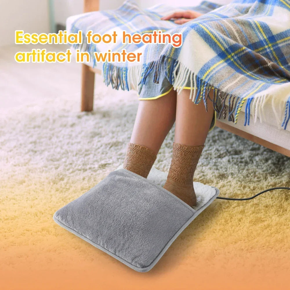 Ultra-Soft Electric Foot Warmer – USB Powered Winter Foot Heater
