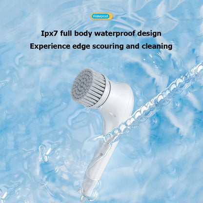 7. 5-in-1 USB Electric Cleaning Brush – Bathtub, Kitchen & Dishwashing Scrubber | Trendorio Shop
