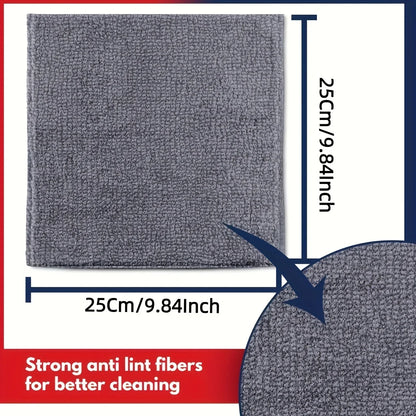Ultra-Fine Microfiber Kitchen Cleaning Towel Set – Absorbent, Soft & Stain-Removing Cloths (5/10/20 pcs) | Trendorio Shop