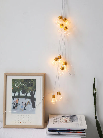 LED Fairy Bulb String Lights – Indoor/Outdoor Garland | Trendorio