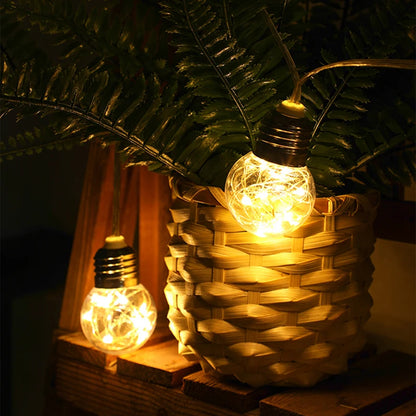 LED Fairy Bulb String Lights – Indoor/Outdoor Garland | Trendorio