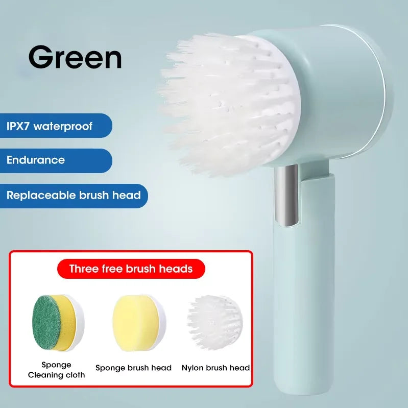 1. 5-in-1 Electric Spin Scrubber Brush – Bathroom, Tile & Sink Cleaner | Trendorio Shop