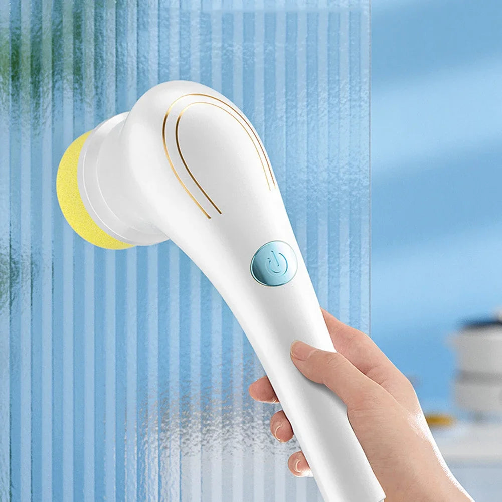7. 5-in-1 USB Electric Cleaning Brush – Bathtub, Kitchen & Dishwashing Scrubber | Trendorio Shop