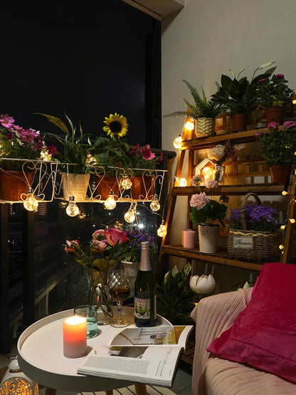 LED Fairy Bulb String Lights – Indoor/Outdoor Garland | Trendorio