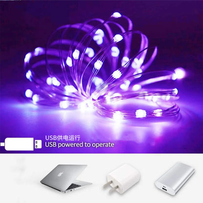 USB LED Fairy String Lights – Copper & Silver Wire (3/10/20M) | Trendorio