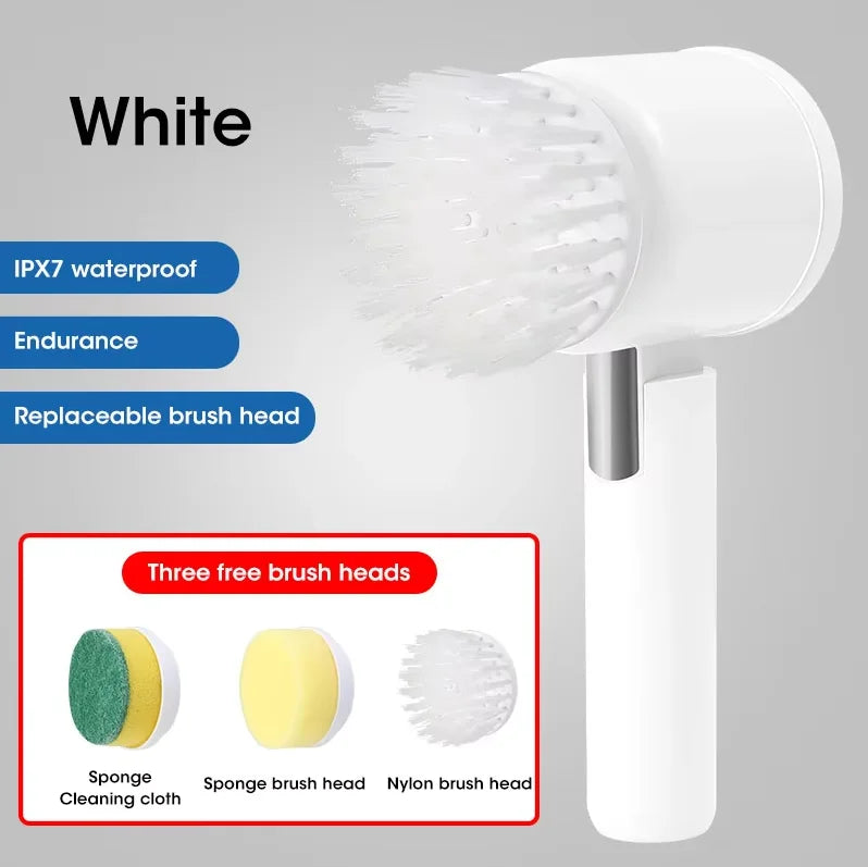 1. 5-in-1 Electric Spin Scrubber Brush – Bathroom, Tile & Sink Cleaner | Trendorio Shop