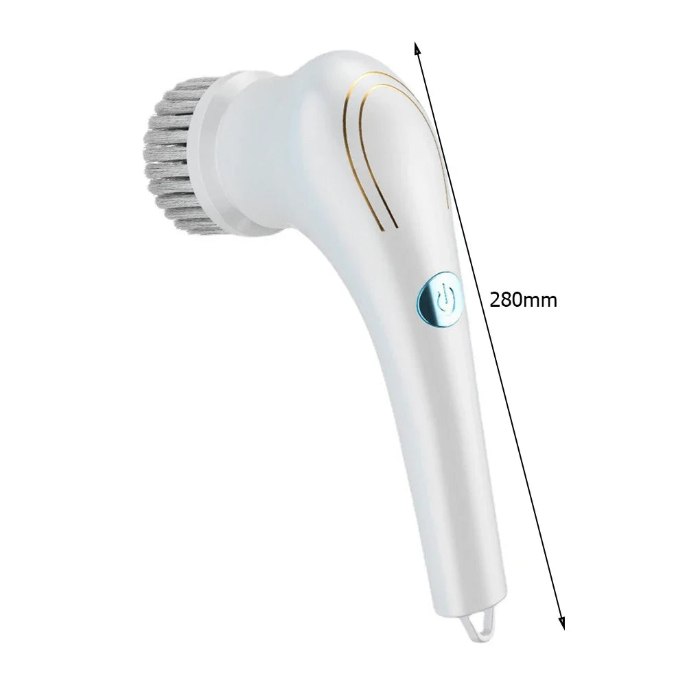 7. 5-in-1 USB Electric Cleaning Brush – Bathtub, Kitchen & Dishwashing Scrubber | Trendorio Shop