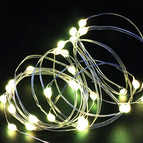USB LED Fairy Lights – Copper & Silver Wire (1/5/20/20M) | Trendorio