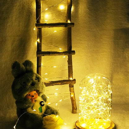 USB LED Fairy String Lights – Copper & Silver Wire (3/10/20M) | Trendorio