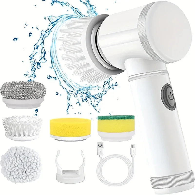 1. 5-in-1 Electric Spin Scrubber Brush – Bathroom, Tile & Sink Cleaner | Trendorio Shop