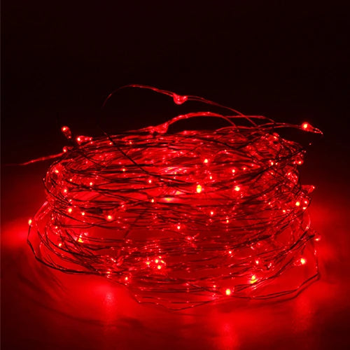 USB LED Fairy Lights – Copper & Silver Wire (1/5/20/20M) | Trendorio