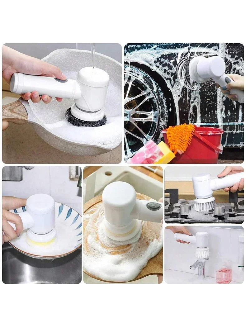 1. 5-in-1 Electric Spin Scrubber Brush – Bathroom, Tile & Sink Cleaner | Trendorio Shop