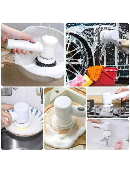 1. 5-in-1 Electric Spin Scrubber Brush – Bathroom, Tile & Sink Cleaner | Trendorio Shop