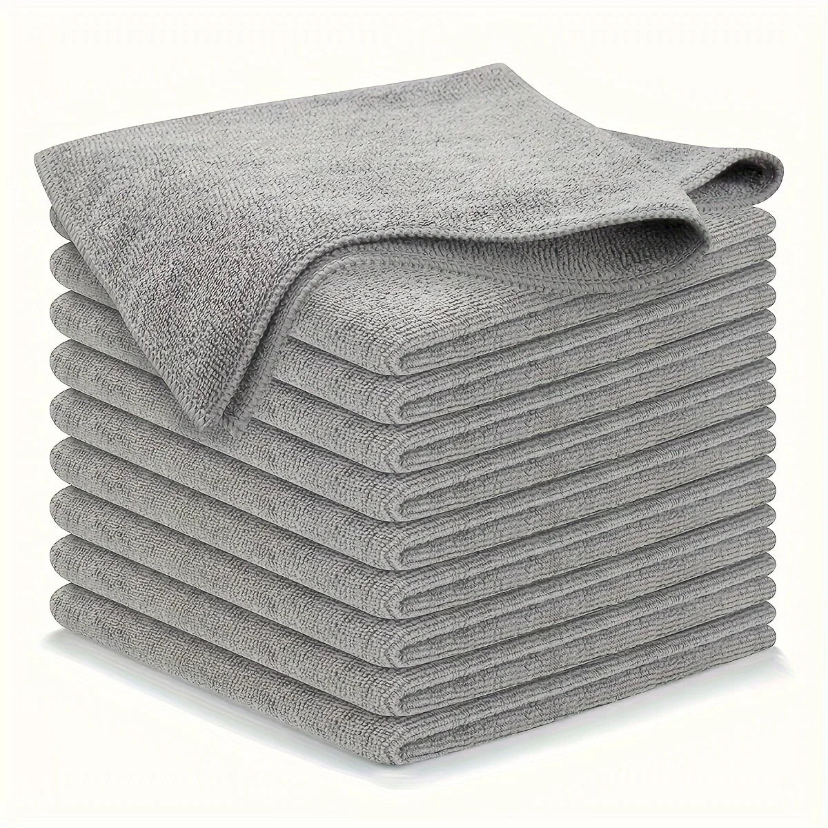 Ultra-Fine Microfiber Kitchen Cleaning Towel Set – Absorbent, Soft & Stain-Removing Cloths (5/10/20 pcs) | Trendorio Shop