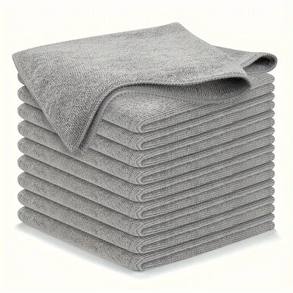 Ultra-Fine Microfiber Kitchen Cleaning Towel Set – Absorbent, Soft & Stain-Removing Cloths (5/10/20 pcs) | Trendorio Shop