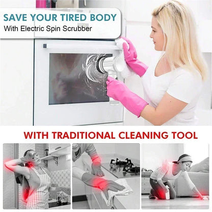 1. 5-in-1 Electric Spin Scrubber Brush – Bathroom, Tile & Sink Cleaner | Trendorio Shop