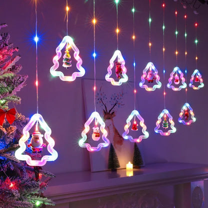 Christmas LED Curtain Strip Lights – USB Garland Fairy Lights | Trendorio