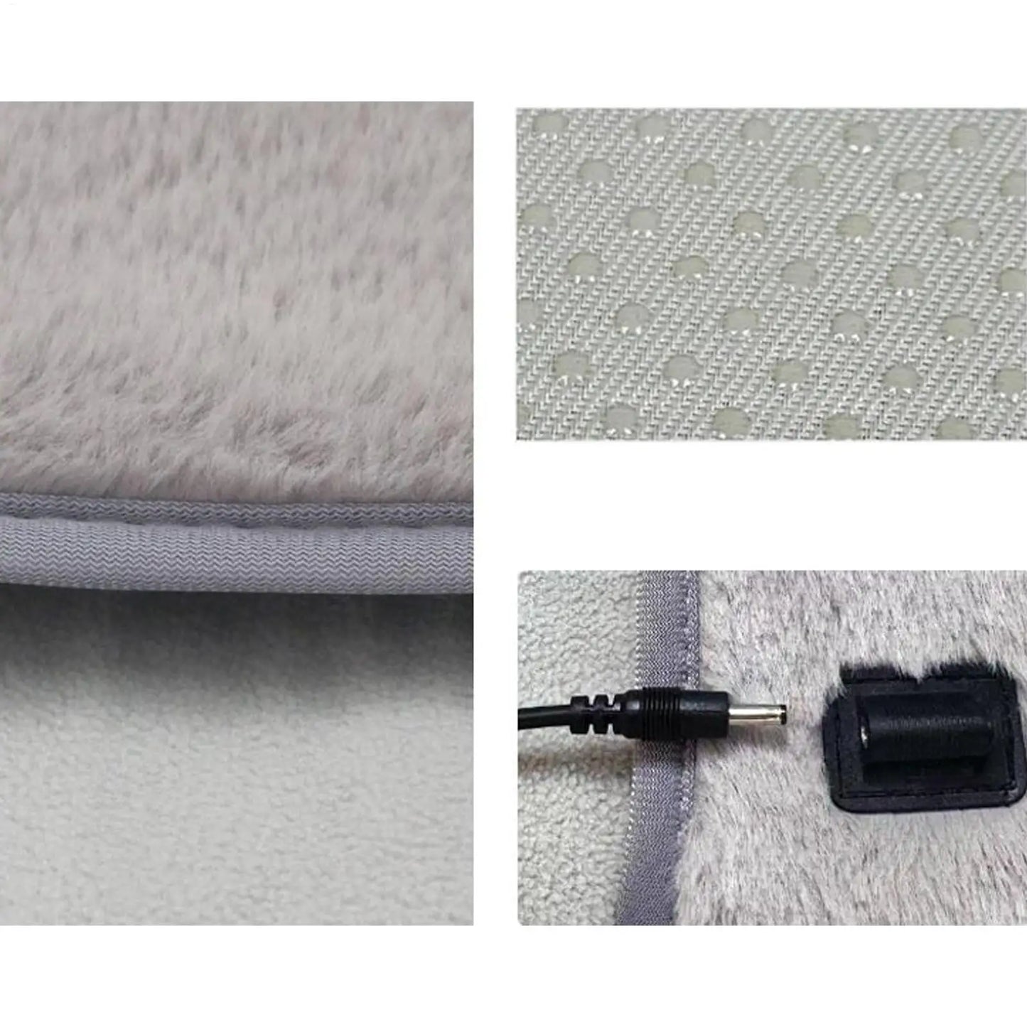 Compact USB Heated Foot Warmer – Plush Foot Heating Mat for Cold Feet