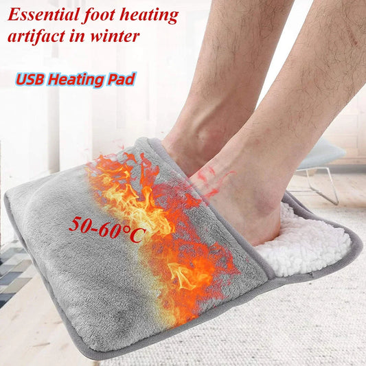 USB 5V Foot Heating Mat – Portable Electric Foot Warmer