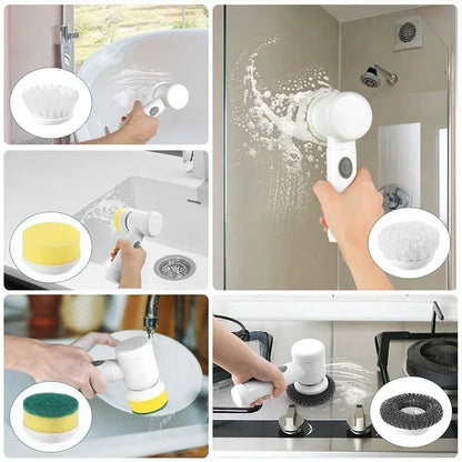 1. 5-in-1 Electric Spin Scrubber Brush – Bathroom, Tile & Sink Cleaner | Trendorio Shop